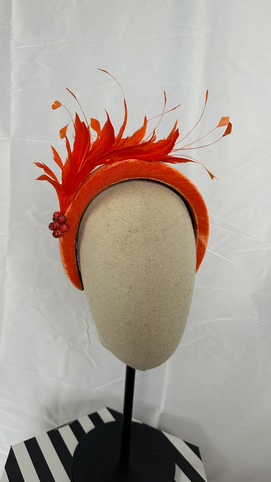 Velvet head band